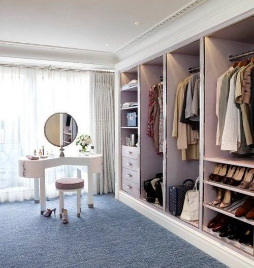 14 Inspirational Ideas For Decorating Perfect Walk-In Closet