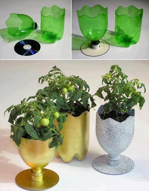15 DIY Plastic Bottle Planters That You Haven't Seen Before