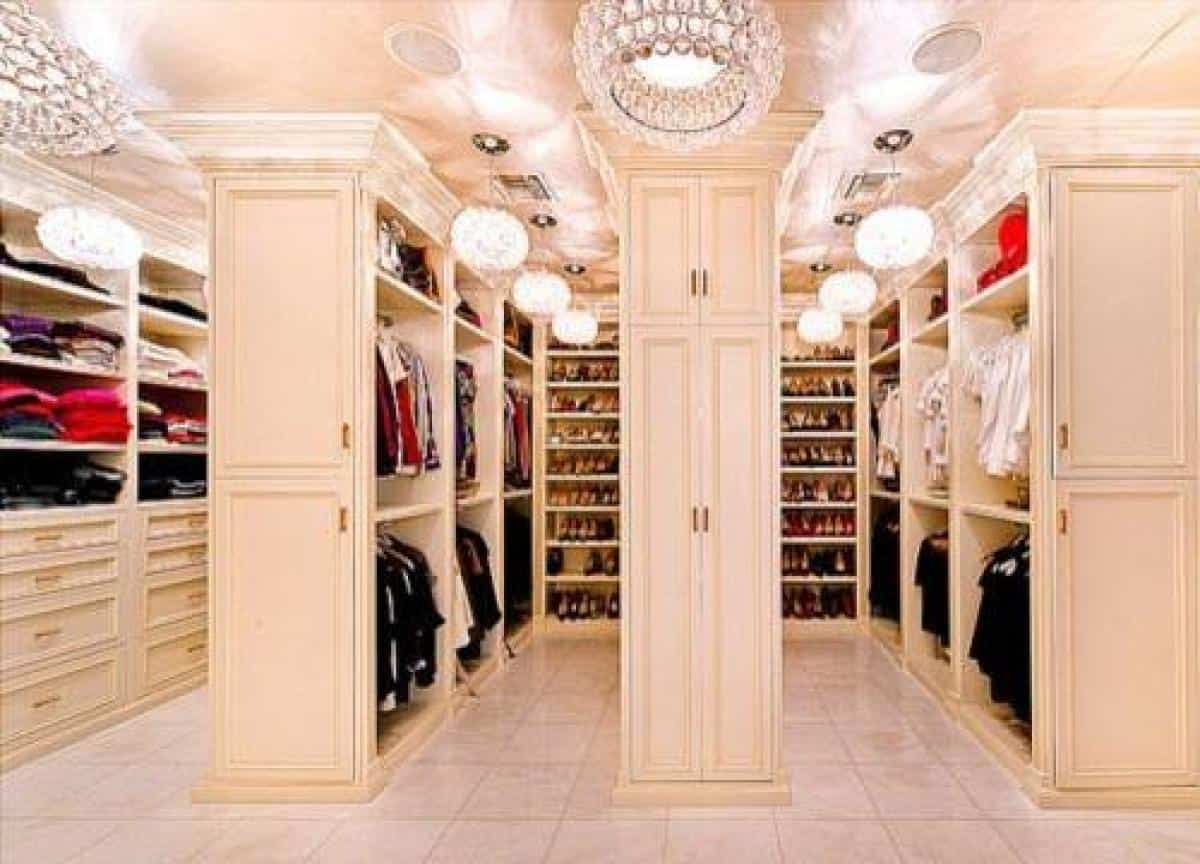 14 Inspirational Ideas For Decorating Perfect Walk-In Closet