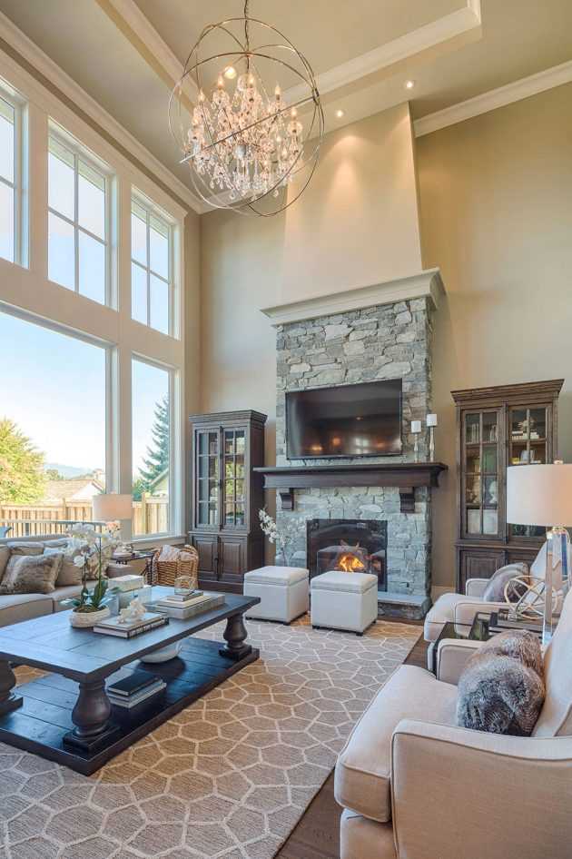 16 Outstanding Ideas For Decorating, How To Decorate A Large Living Room With High Ceilings
