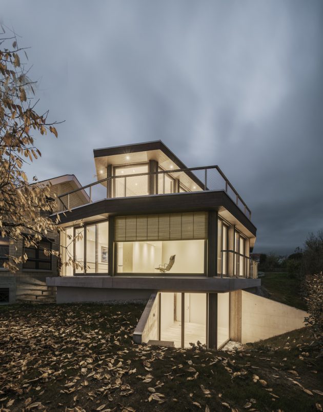 House M by Jan Skuratowski Architecture in Möhlin, Switzerland