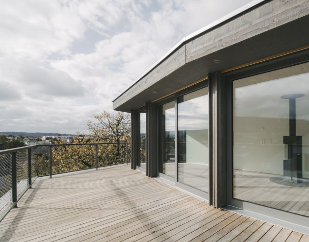 House M by Jan Skuratowski Architecture in Möhlin, Switzerland