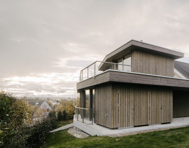House M by Jan Skuratowski Architecture in Möhlin, Switzerland