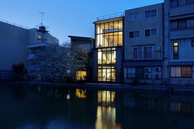 Riverside Villa by Atelier Boronski in Kyoto, Japan
