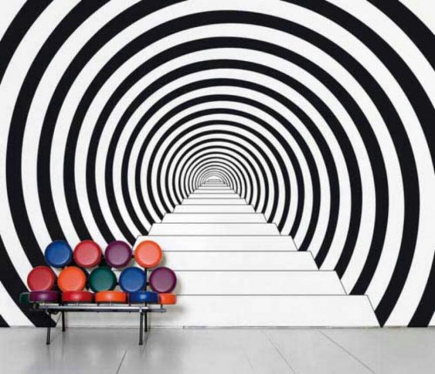 15 Outstanding Wall Art Ideas Inspired By Optical Illusions