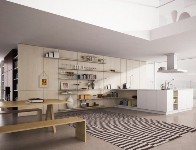 19 Trendy Kitchen Designs With Open Shelves That Will Delight You
