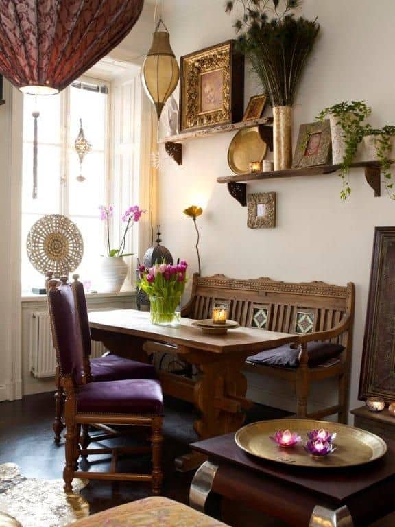 Boho Style Dining Room- A Real Hit This Summer