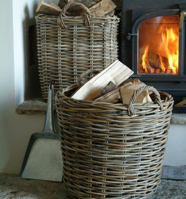 19 Excellent Ideas To Organize The Home With Wicker Baskets