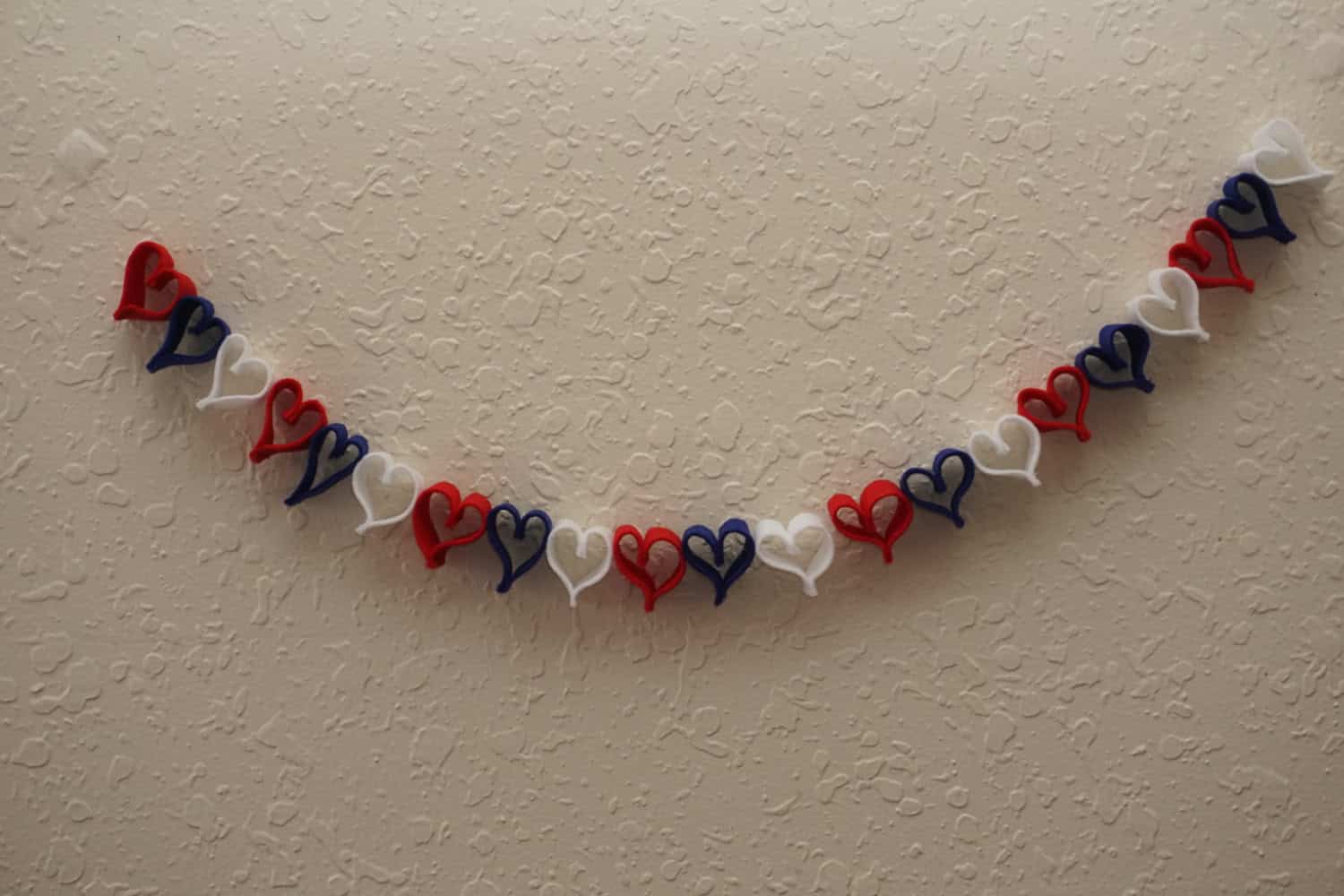 6. Use paper to create a Patriotic Garland 6. Use paper to create a Patriotic Garland