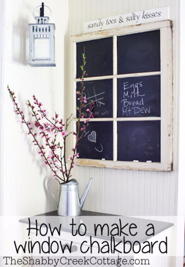 15 Expressive DIY Chalkboard Paint Projects That Can Easily Upgrade Your Decor