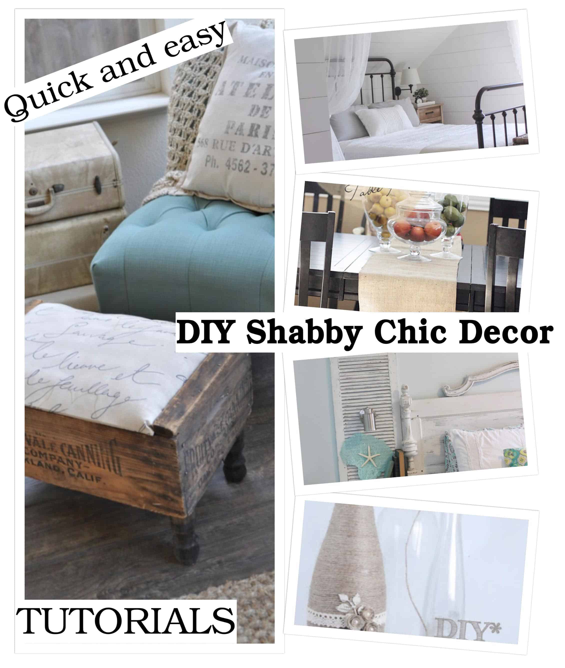 15 Lovely DIY Shabby Chic Decor Ideas That Will Save You Some Money 15 Lovely DIY Shabby Chic Decor Ideas That Will Save You Some Money