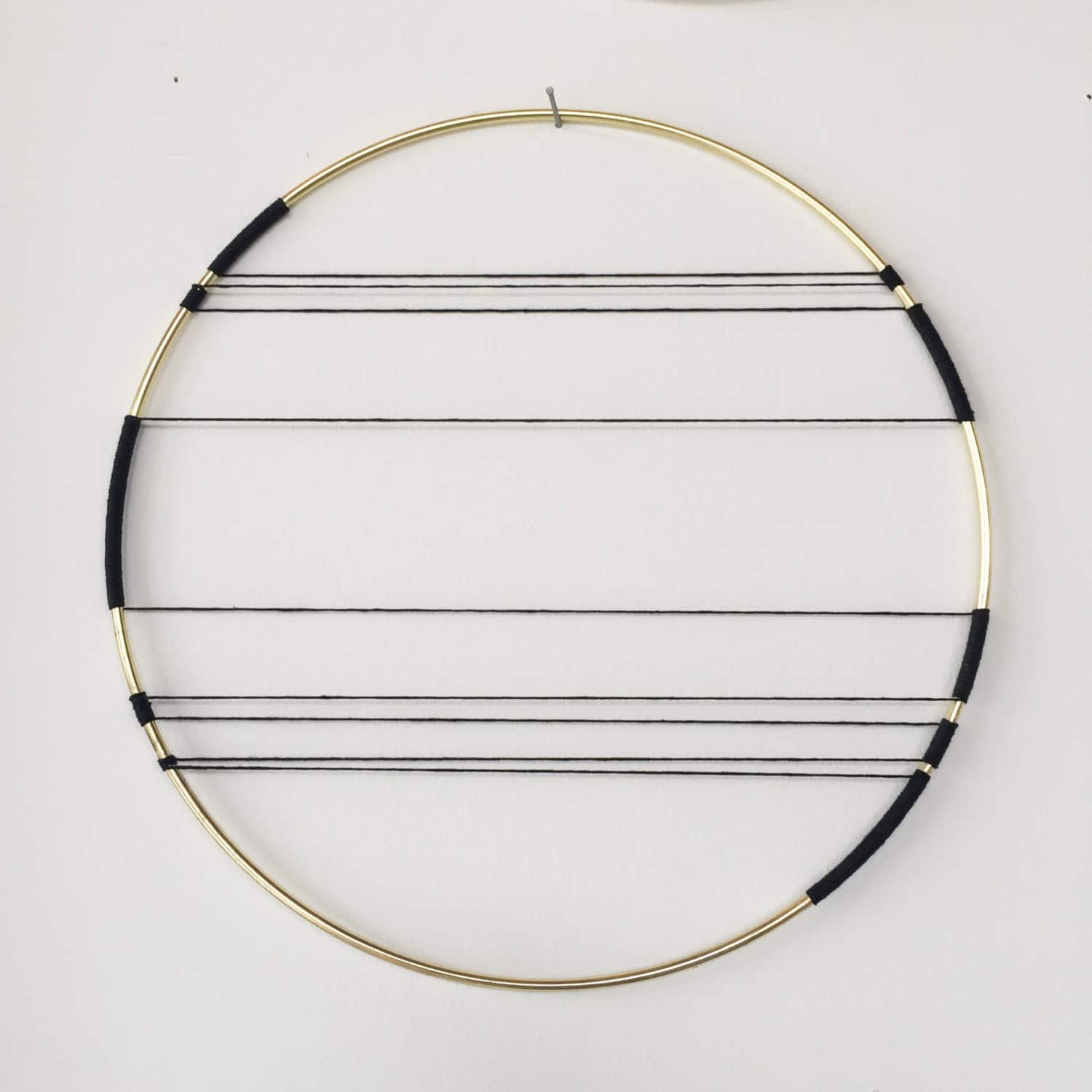 Hemp and Brass Horizon Art Wall Hanging Hemp and Brass Horizon Art Wall Hanging