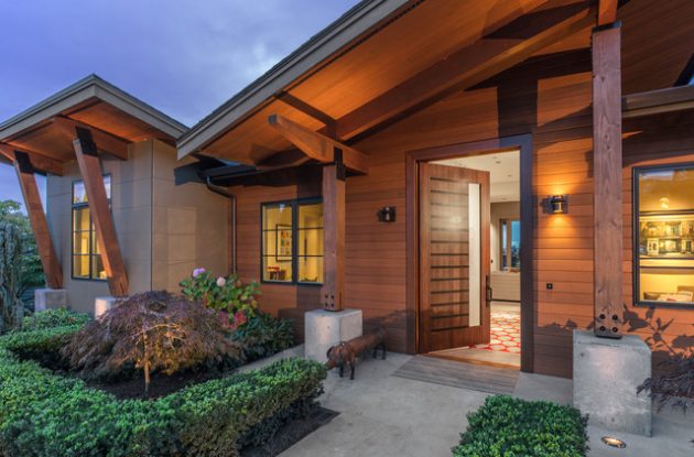 16 Fascinating Contemporary Entrance Designs That Will Tempt You To Enter