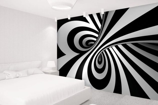 15 Outstanding Wall Art Ideas Inspired By Optical Illusions