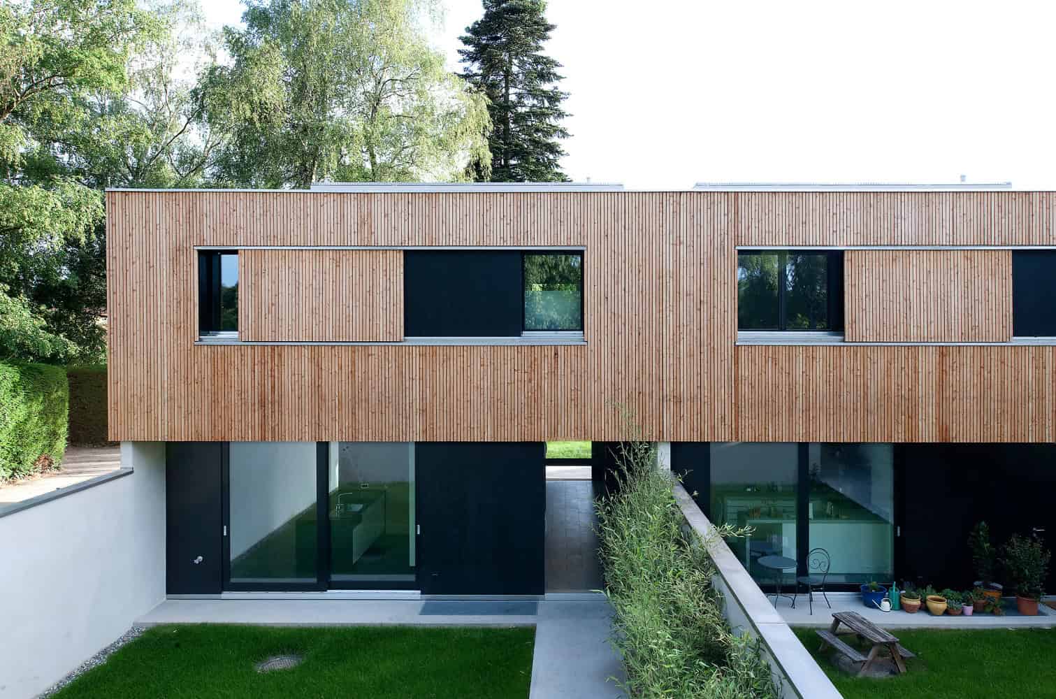 Villas Jonc by Christian von Düring in Grand-Saconnex, Switzerland Villas Jonc by Christian von Düring in Grand-Saconnex, Switzerland