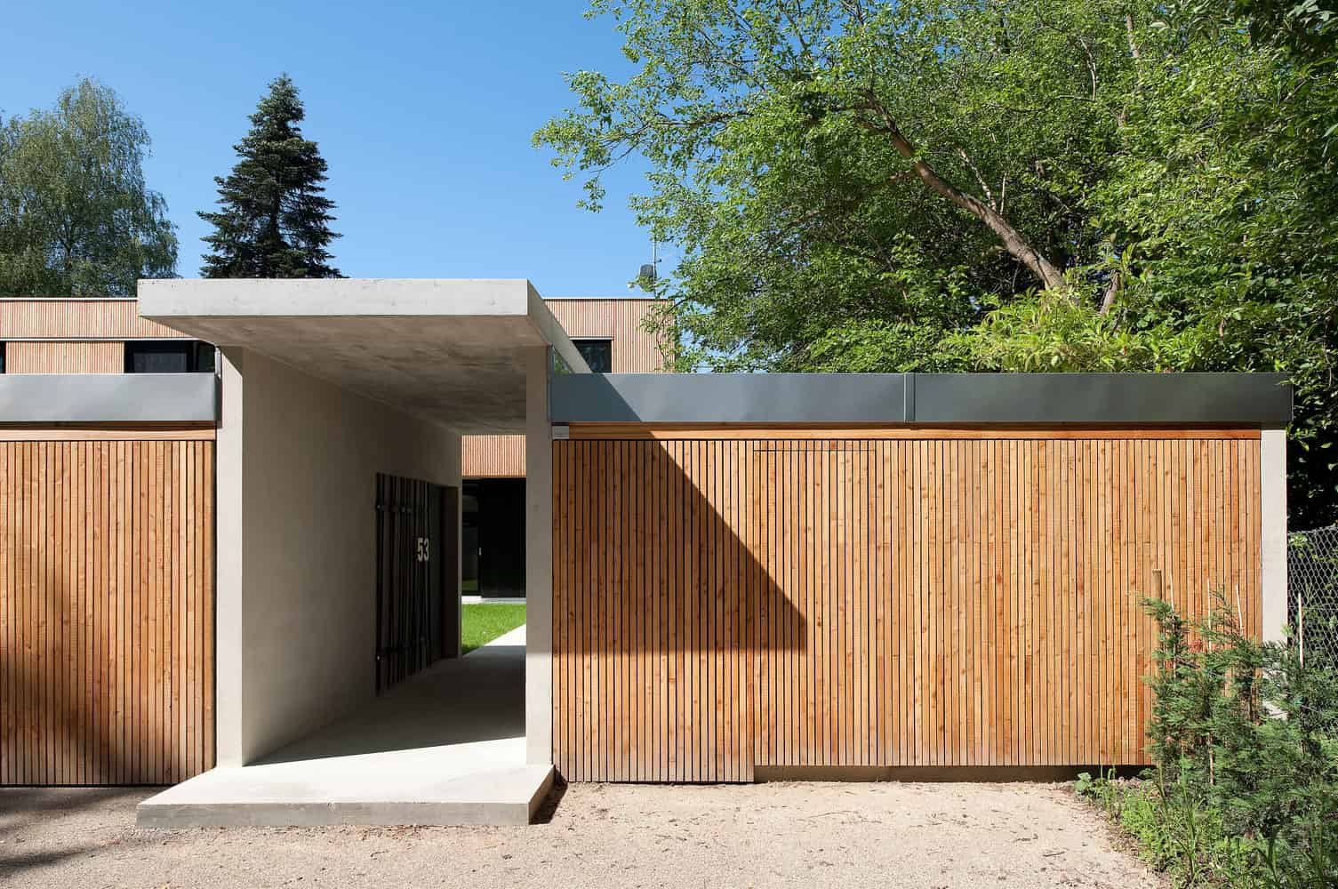 Villas Jonc by Christian von Düring in Grand-Saconnex, Switzerland Villas Jonc by Christian von Düring in Grand-Saconnex, Switzerland