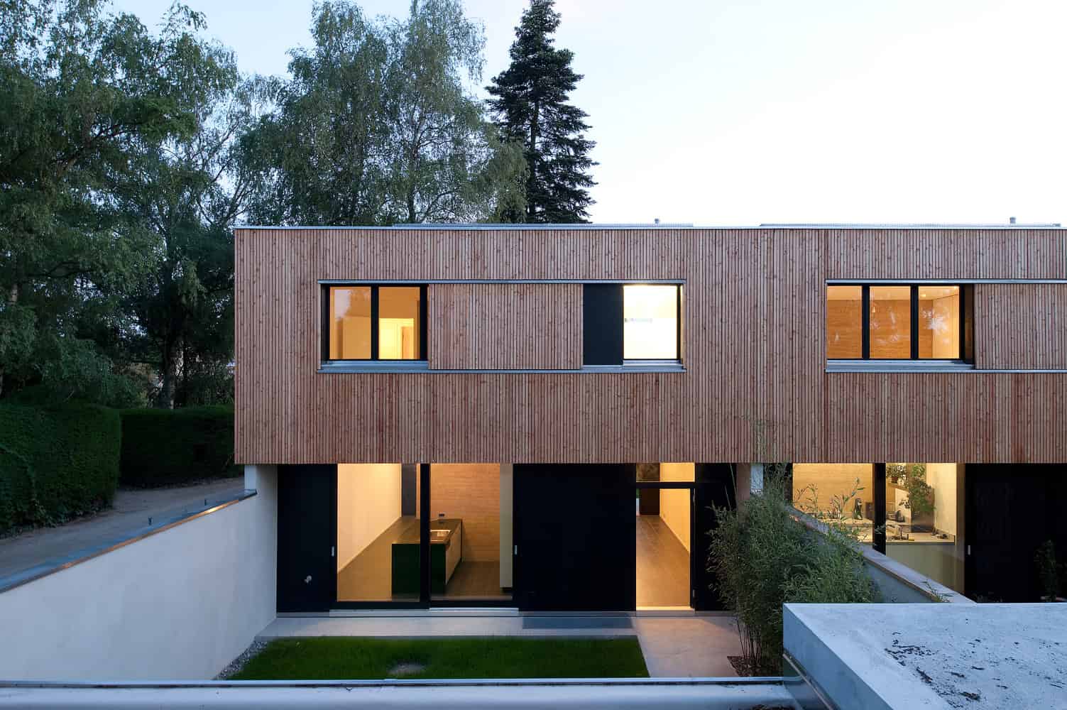 Villas Jonc by Christian von Düring in Grand-Saconnex, Switzerland Villas Jonc by Christian von Düring in Grand-Saconnex, Switzerland