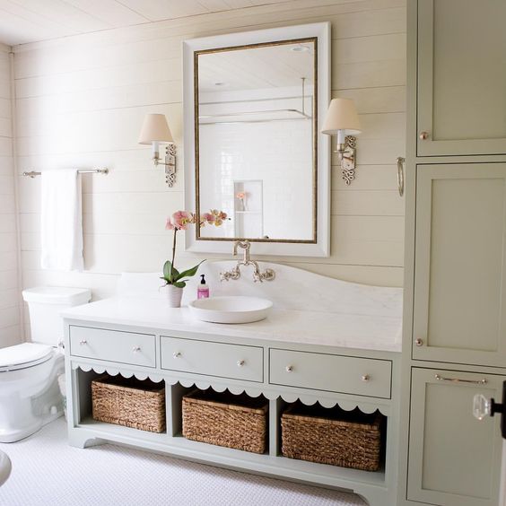 Repurposing Vintage Cabinets Into Beautiful Bathroom Sinks