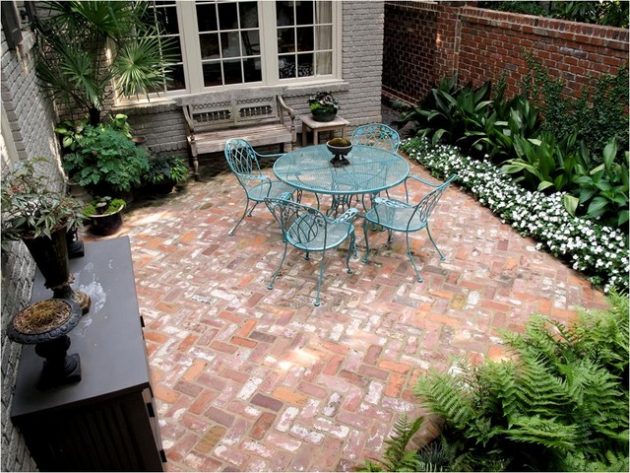 19 Excellent Ideas To Beautify Your Patio With Bricks