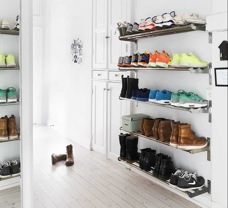 16 Excellent DIY Ways To Easily Store Your Shoes