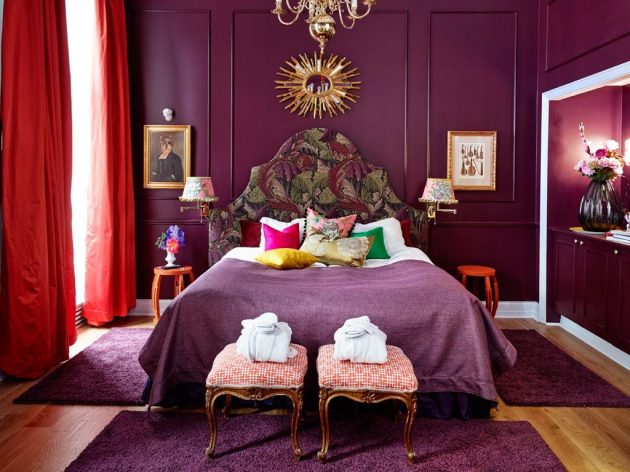 19 Marvelous Purple Interiors Which Are Trendy This Season