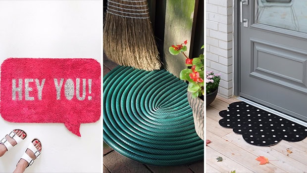 15 Creative DIY Welcome Mat Ideas That Can Send A Message