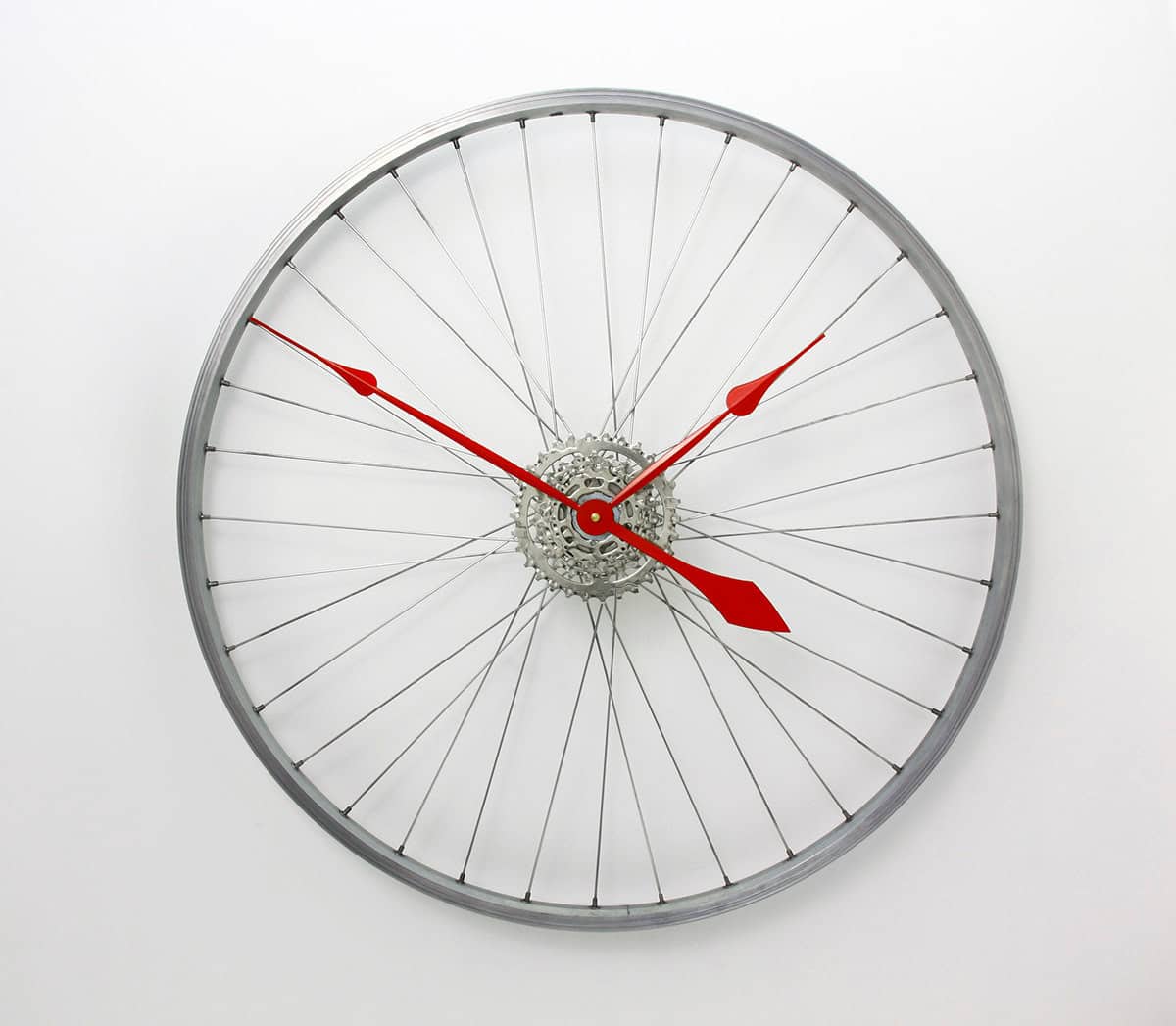4. bike wheel clock 4. bike wheel clock