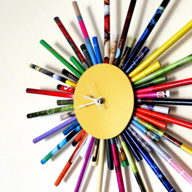 15 Creative Handmade Wall Clock Designs You Will Want To DIY