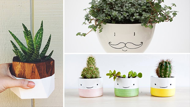 15 Cute Handmade Planter Designs That Will Freshen Up Your Decor