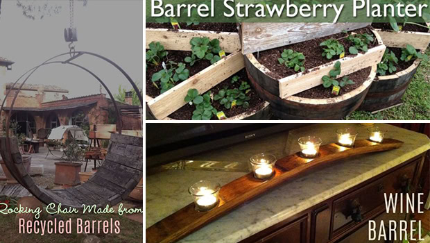 15 Ingenious DIY Projects From Old Wine Barrels For A Rustic Look