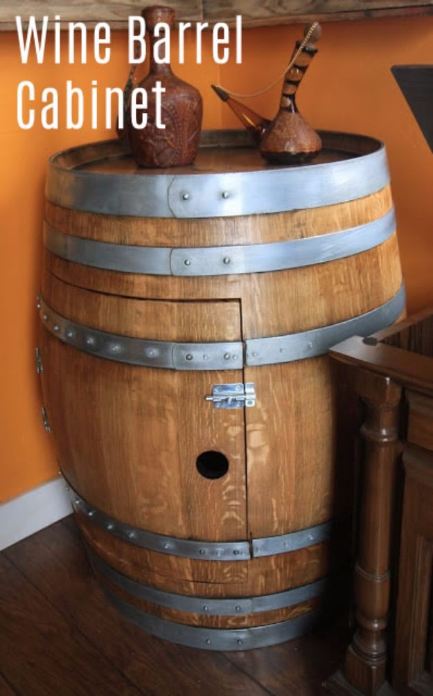 15 Ingenious DIY Projects From Old Wine Barrels For A Rustic Look