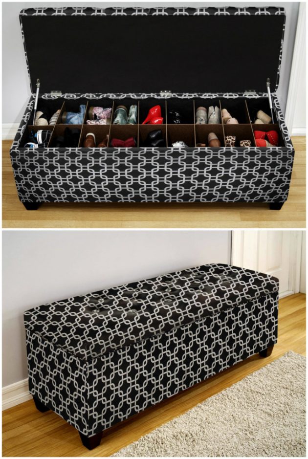 16 Excellent DIY Ways To Easily Store Your Shoes