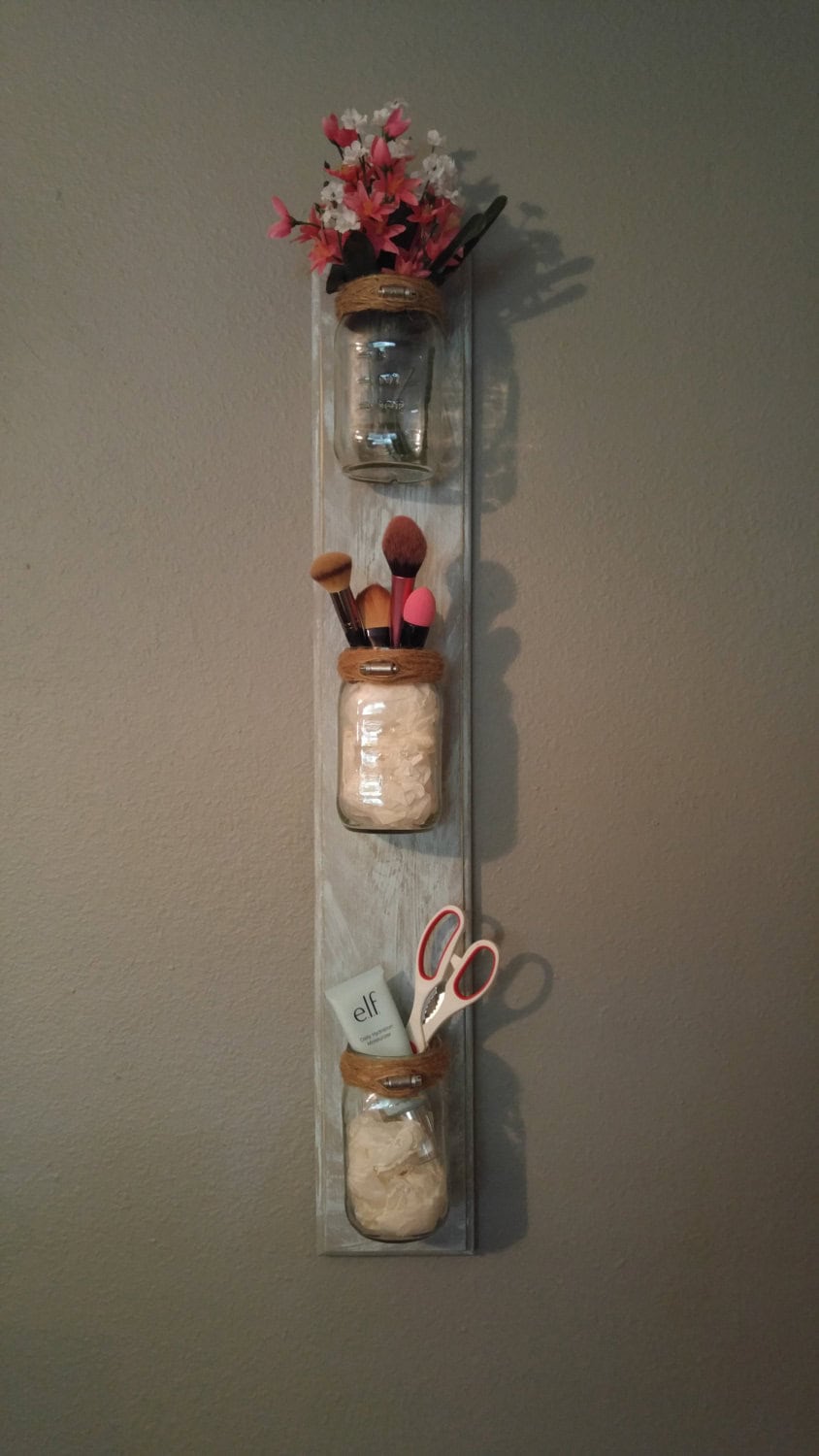 13. Mason Jar Shelf 13. Mason Jar Shelf