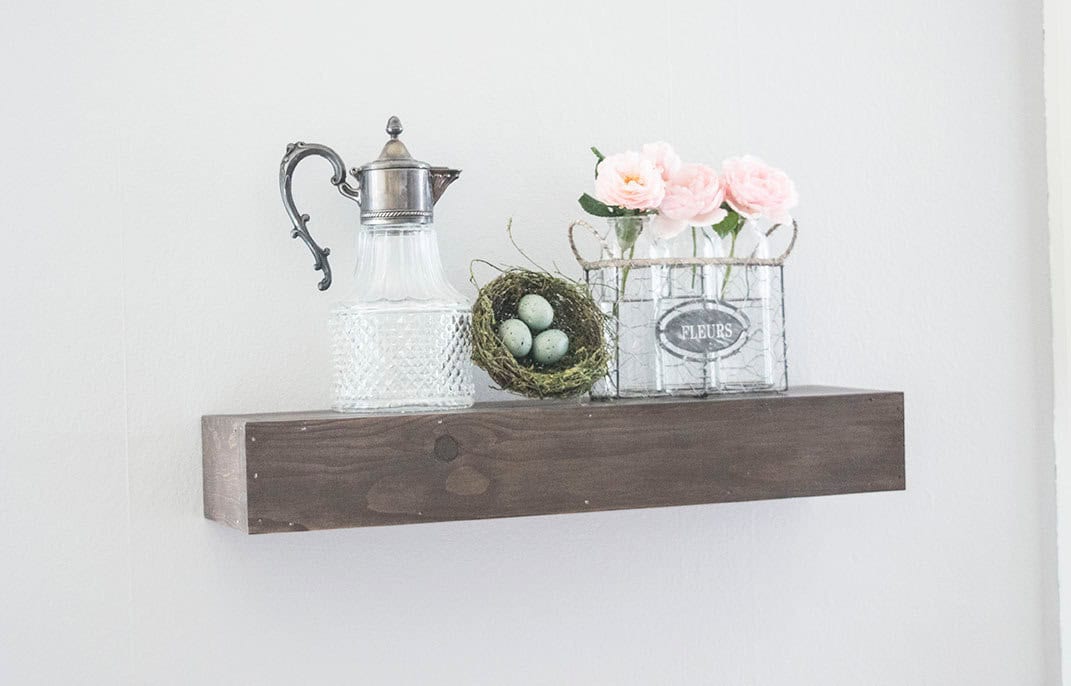 6. Farmhouse Style Floating Shelf 6. Farmhouse Style Floating Shelf