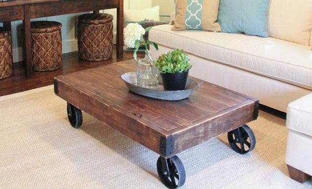 16 Superb Handmade Coffee Table and Side Table Designs For Your Living Room