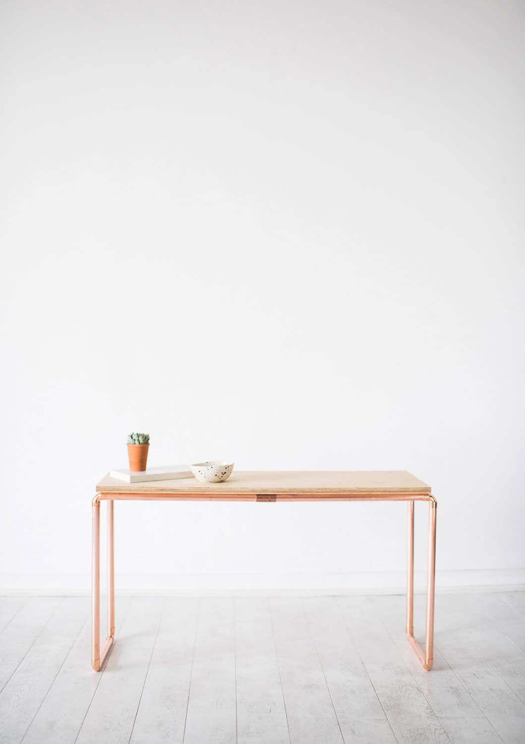 6. Copper and Birch Display Table 6. Copper and Birch Display Table
