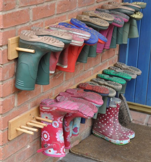 16 Excellent DIY Ways To Easily Store Your Shoes