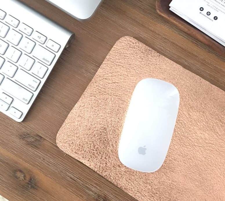 Leather mouse pad Leather mouse pad