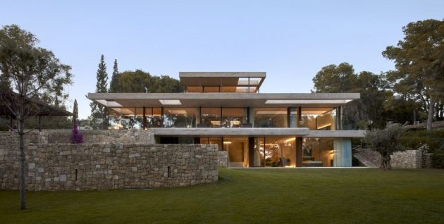 Home in the Pine Forest by Ramon Esteve Estudio in Valencia, Spain