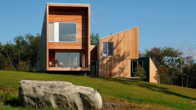 Putney Mountain House by Kyu Sung Woo Architects in Putney, Vermont