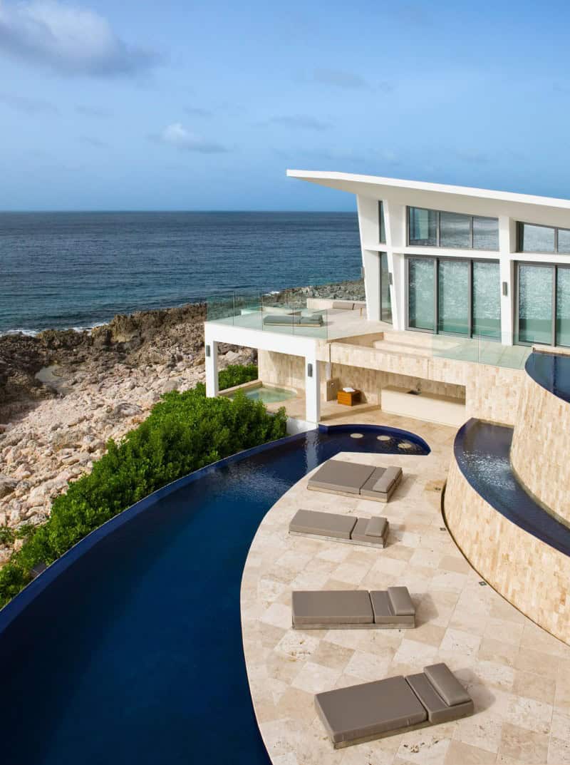 Villa Kishti by Frank Alfred Hamilton and Cecconi Simone Inc. in Anguilla Villa Kishti by Frank Alfred Hamilton and Cecconi Simone Inc. in Anguilla