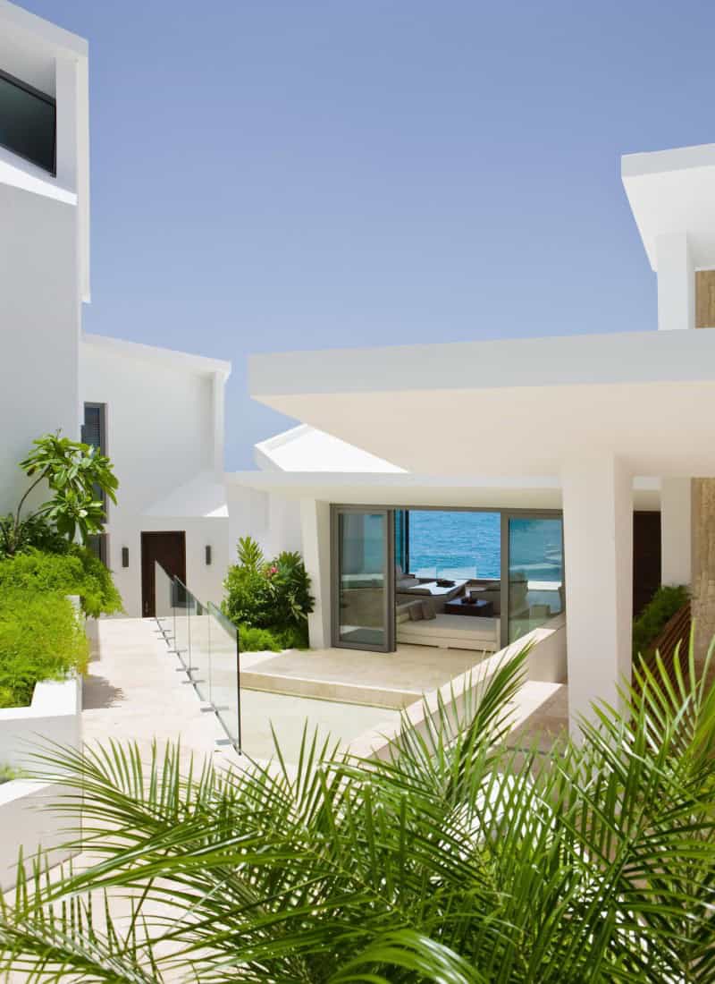 Villa Kishti by Frank Alfred Hamilton and Cecconi Simone Inc. in Anguilla Villa Kishti by Frank Alfred Hamilton and Cecconi Simone Inc. in Anguilla
