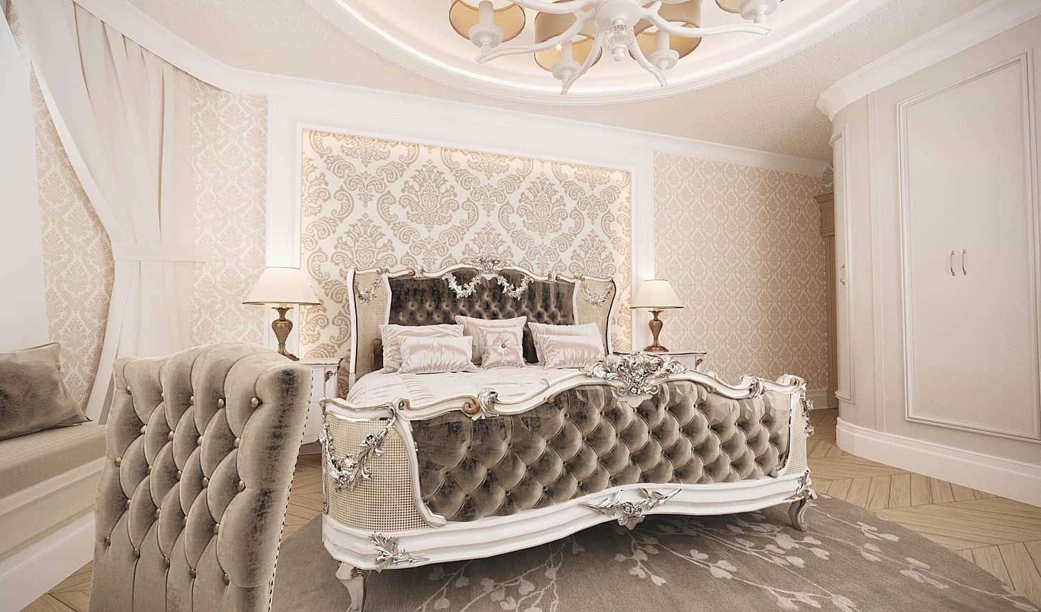 Classic Design Of Apartment, Lviv, Ukraine