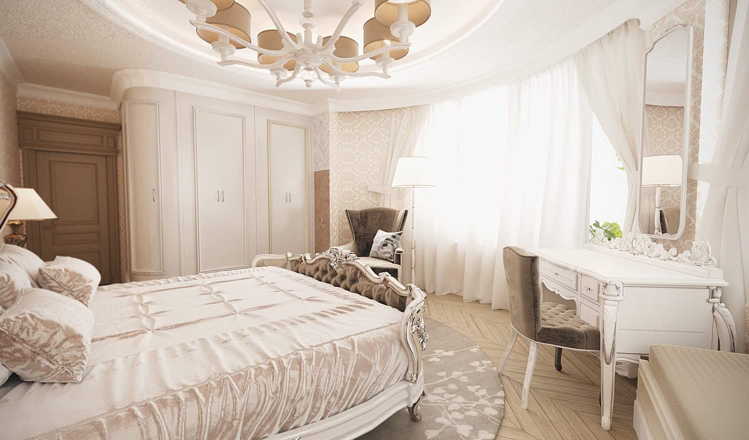 Classic Design Of Apartment, Lviv, Ukraine