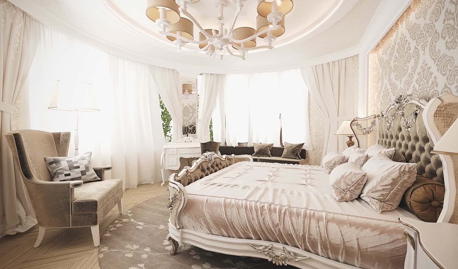 Classic Design Of Apartment, Lviv, Ukraine