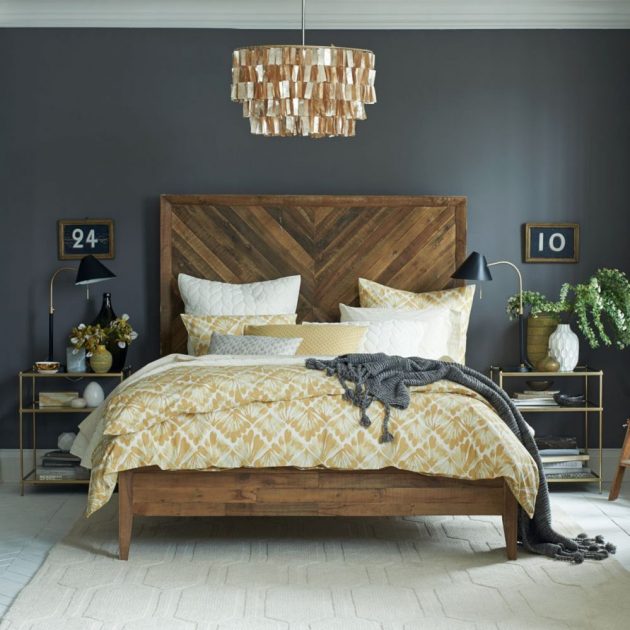 17 Marvelous Bed Headboard Designs That You Can Do In Your Free Time