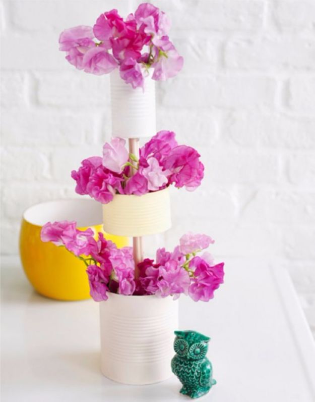 15 Awesome DIY Projects Out Of Recycled Tin Cans