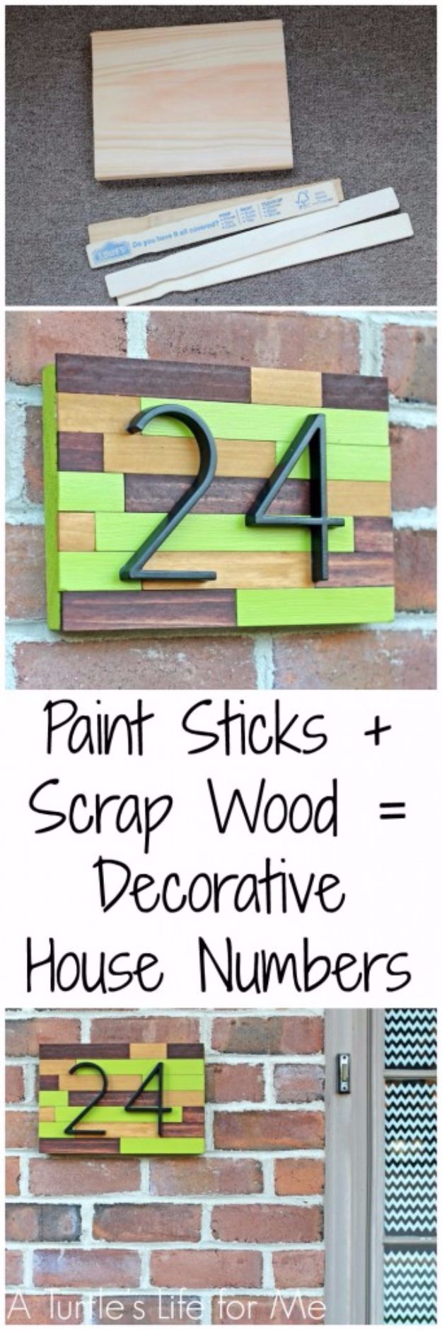 15 Creative Ways To Display Your House Number With DIY Projects