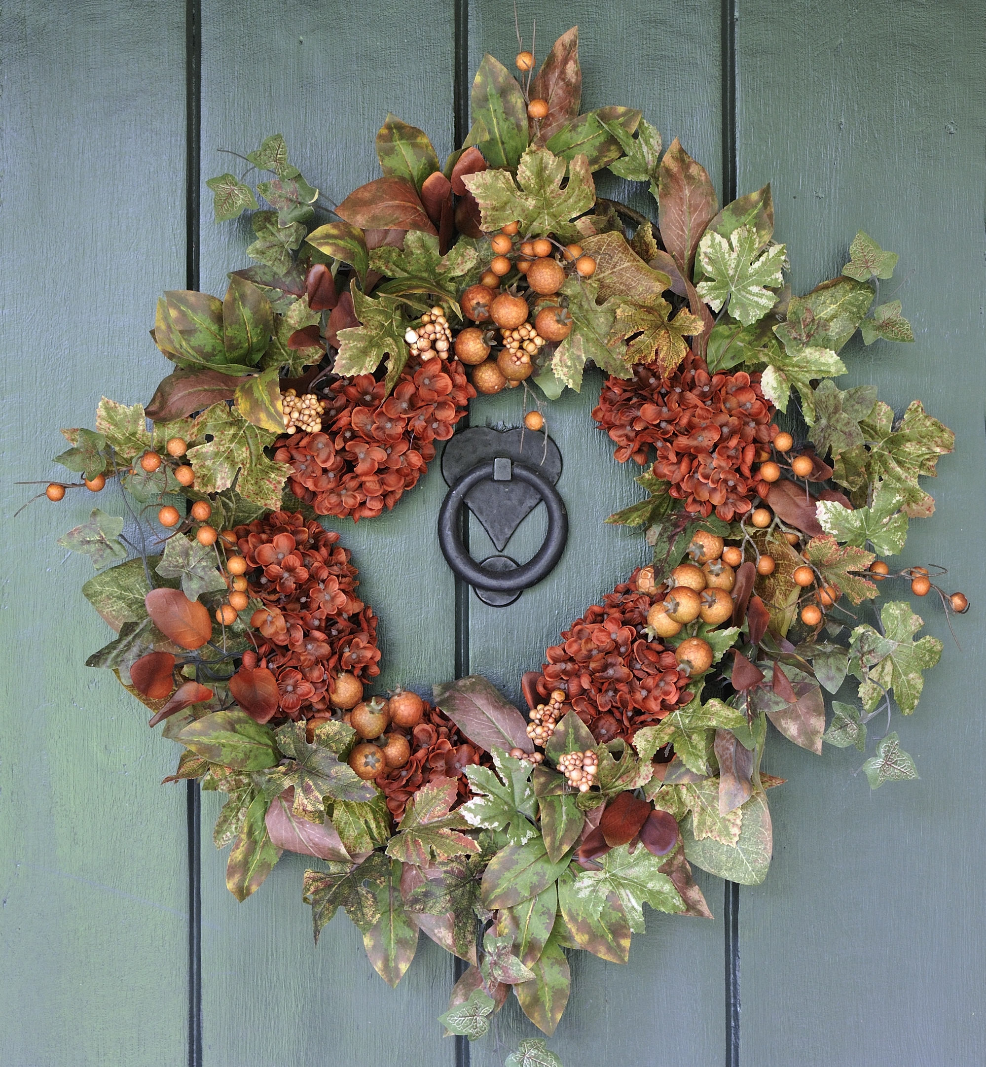 15 Homely Handmade Fall Wreath Designs For The Coming Season