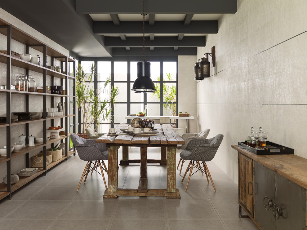 17 Captivating Industrial Dining Room Designs You'll Go Crazy For